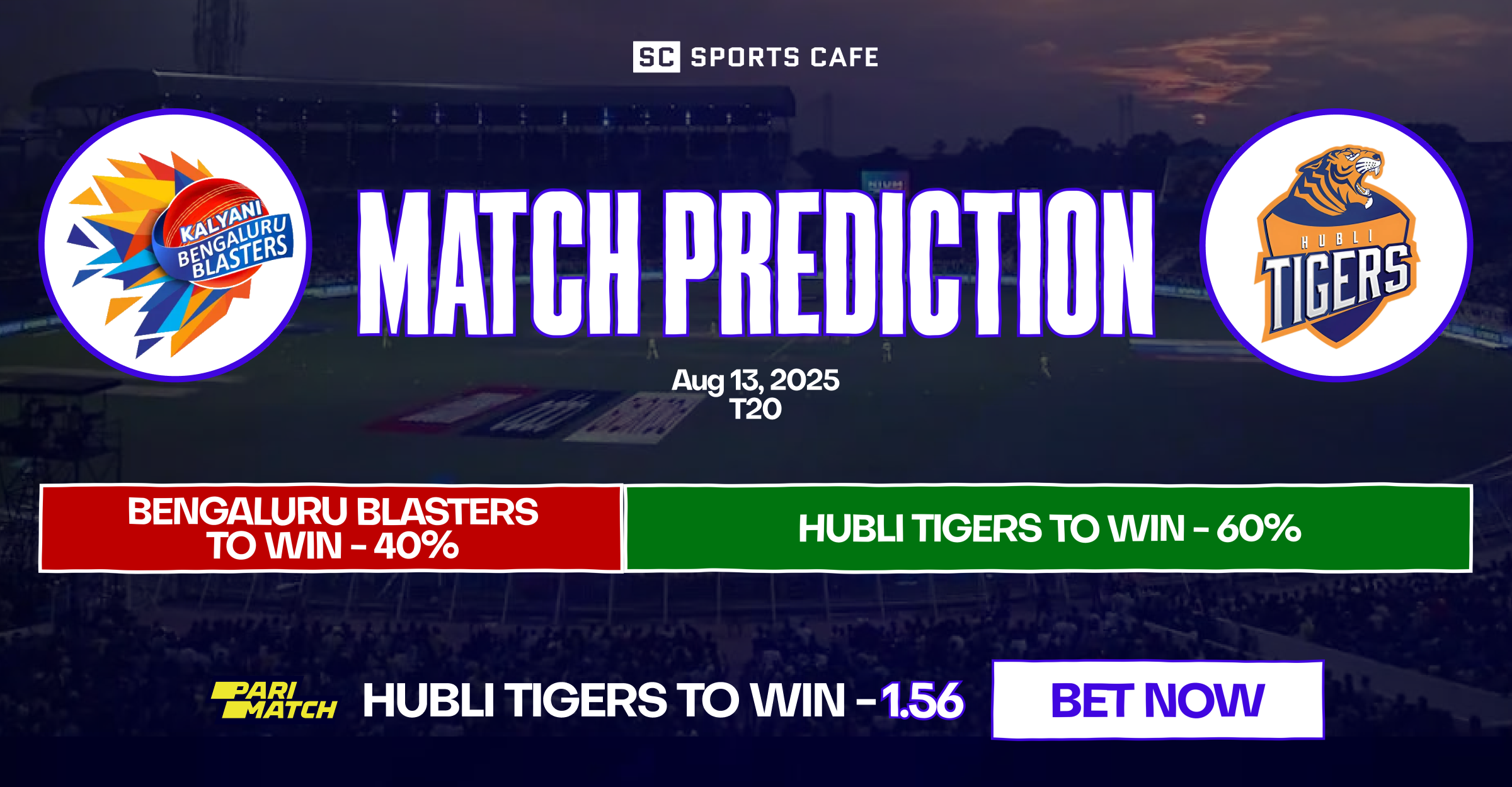 Bengaluru Blasters vs Hubli Tigers